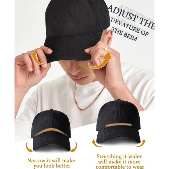 Women\'s Stone Vintage Washed Unstructured Baseball Cotton Adjustable Cap main image 2
